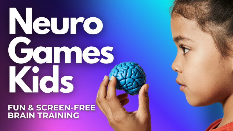 Neuro Games Kids: Fun Brain Training for Better Grades & Increased Focus